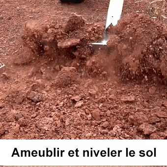 Râteau de désherbage agricole amovible en acier au manganèse