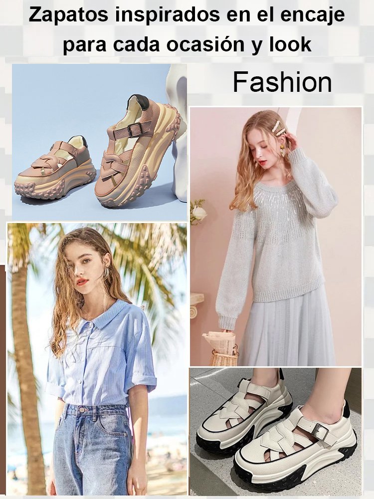 Sandalias romanas de cuero con suela gruesa