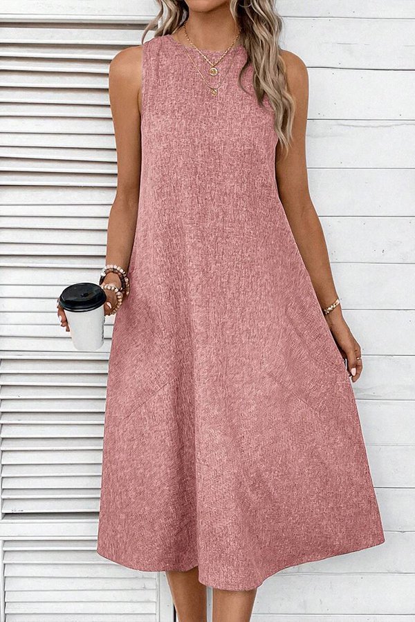 Comfortable Loose Knit Dress