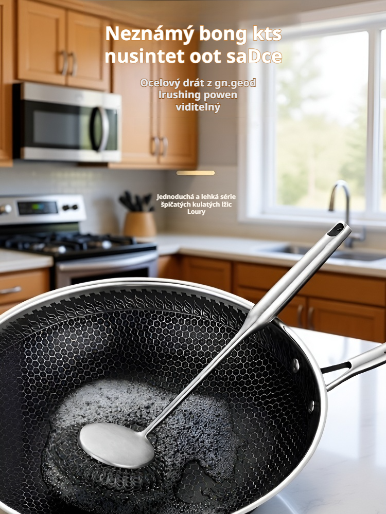 Čistící zázrak na hrnce – nerezový kartáč na nádobí