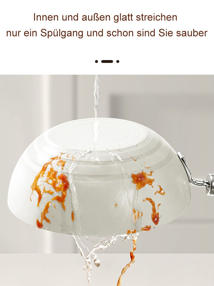 0 Beschichtete natürliche Titan-Multifunktions-Keramikpfanne