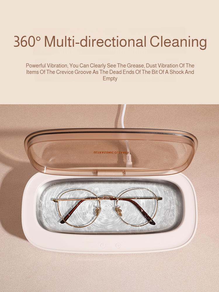 Home small portable mini glasses watch braces cleaner