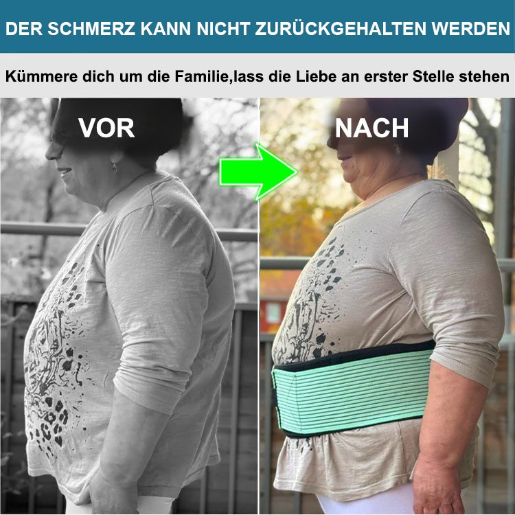 Erweiterte vergrößerte und verbreiterte Ischias Lendenwirbelstützgürtel
