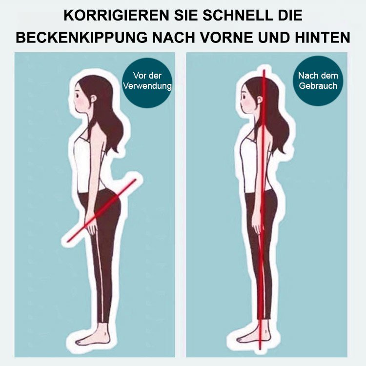 Erweiterte vergrößerte und verbreiterte Ischias Lendenwirbelstützgürtel