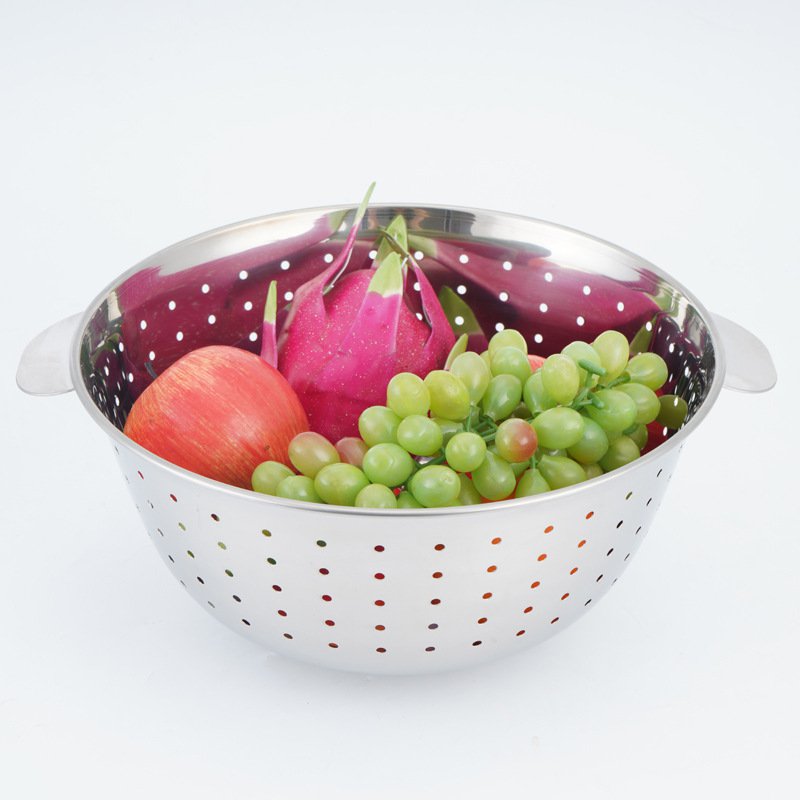 304ステンレスフルーツバスケット野菜洗い水切りバスケット