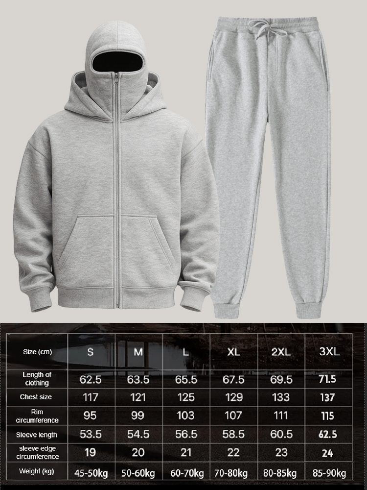 Zip-Up Sports Hooded Outerwear