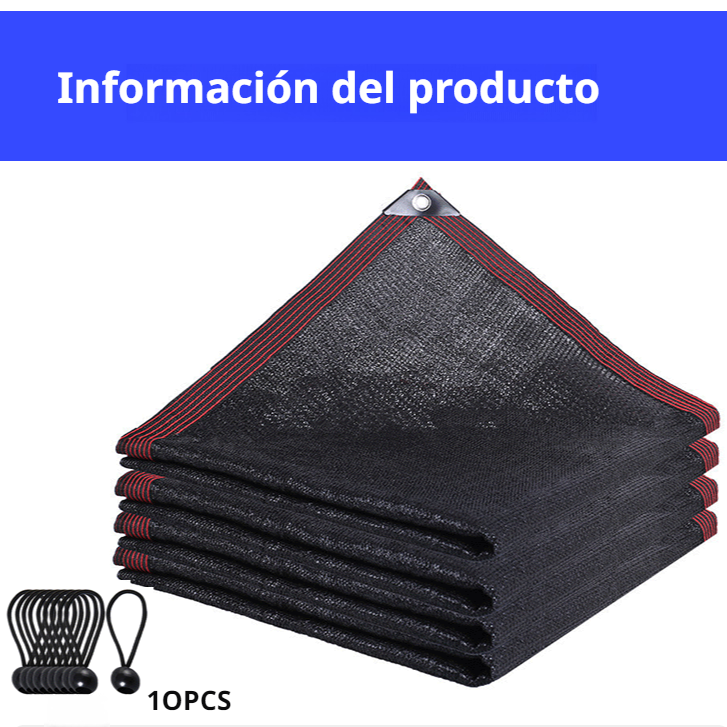  Malla de sombra para jardín