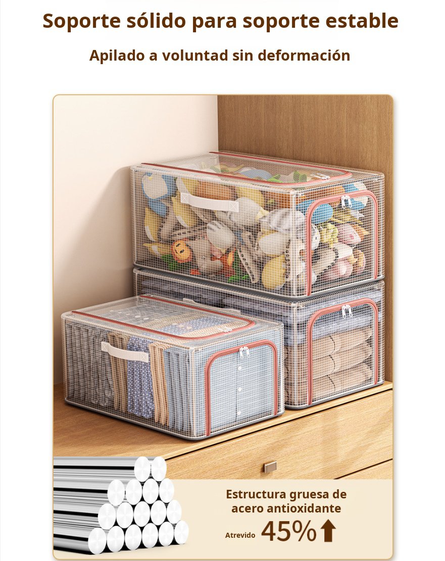 Caja de almacenamiento plegable de PVC