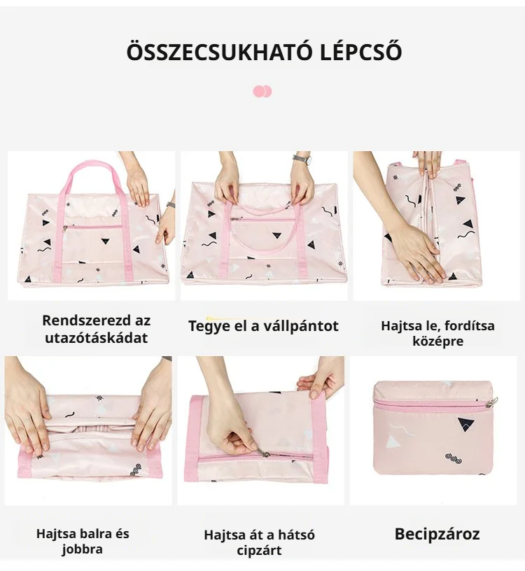 Utazási tárolózsák kézipoggyászban