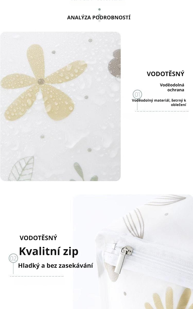 Organizér na oblečení a lůžkoviny při stěhování