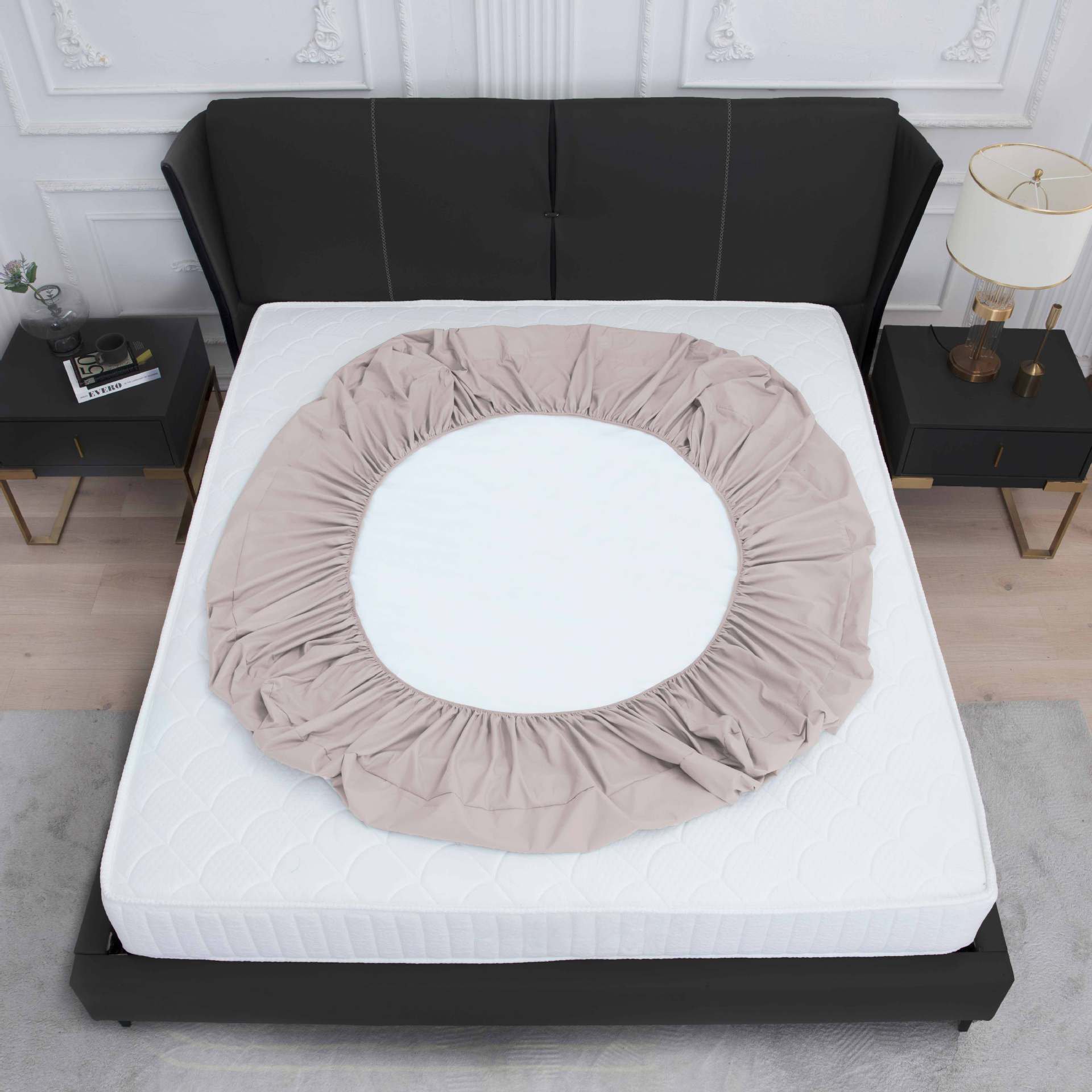 【คุณภาพโรงแรมฮิลตัน】ผ้าคลุมเตียงกันเปื้อนกันลื่น