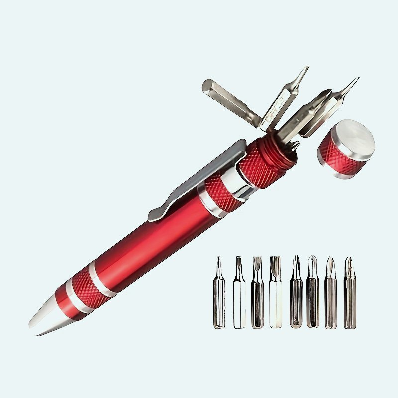 Portable aluminum alloy multifunctional screwdriver