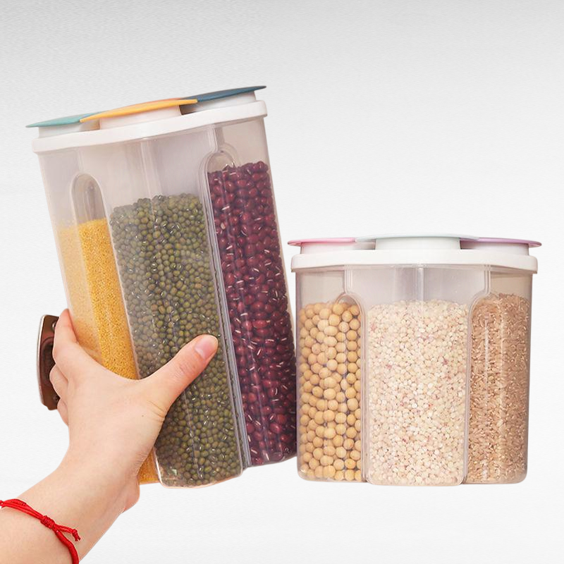 주방 수납함 곡물 보관 항아리