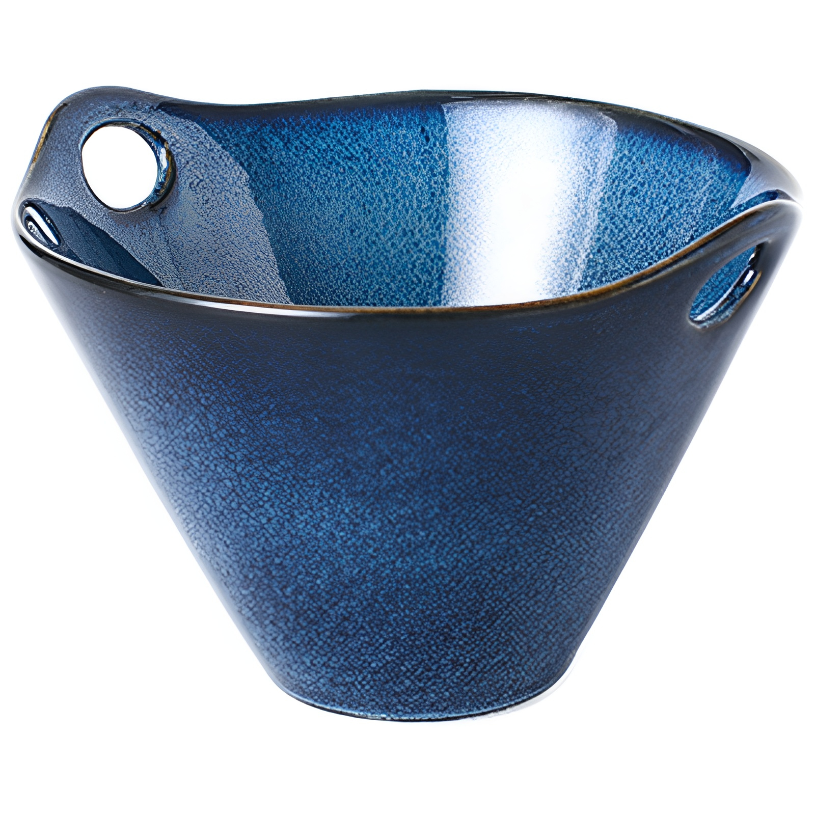 日本の窯麺鉢陶器帽子鉢家庭用ラーメン鉢両耳鉢創作食器食用麺鉢スープ鉢サラダ鉢