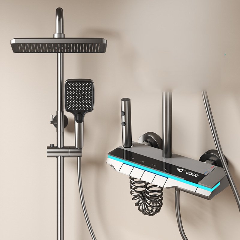 고급 온도 조절 샤워기