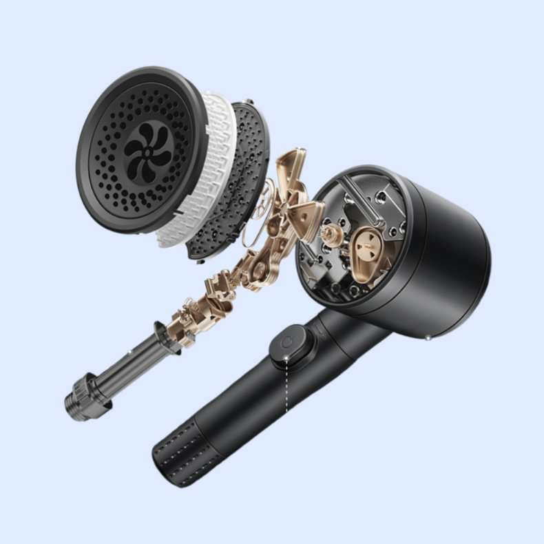 高科技シャワー増圧・超強力シャワーヘッド