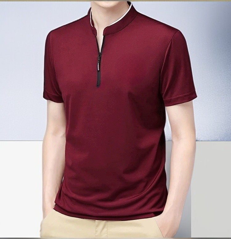 洗練されたデザインのメンズポロシャツ