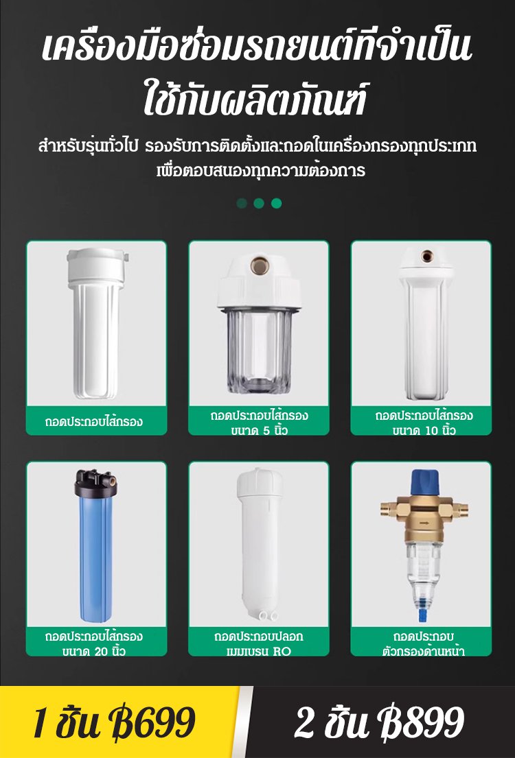 【ถอดง่าย】ประแจซ่อมรถยนต์อเนกประสงค์