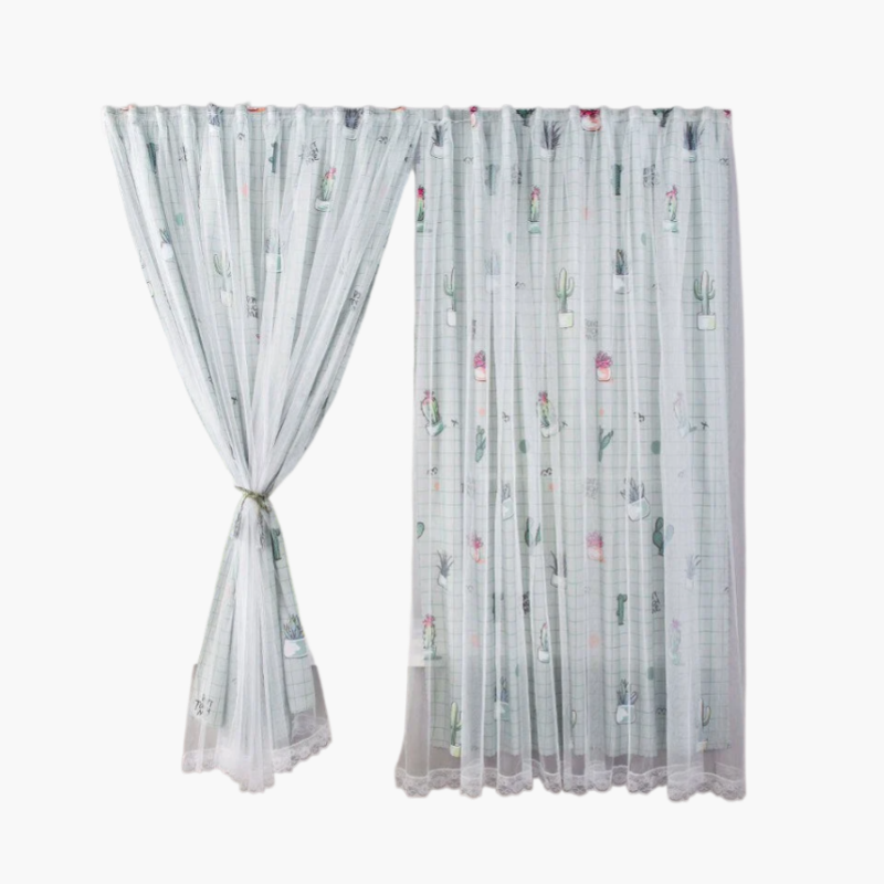 シンプルなカーテン