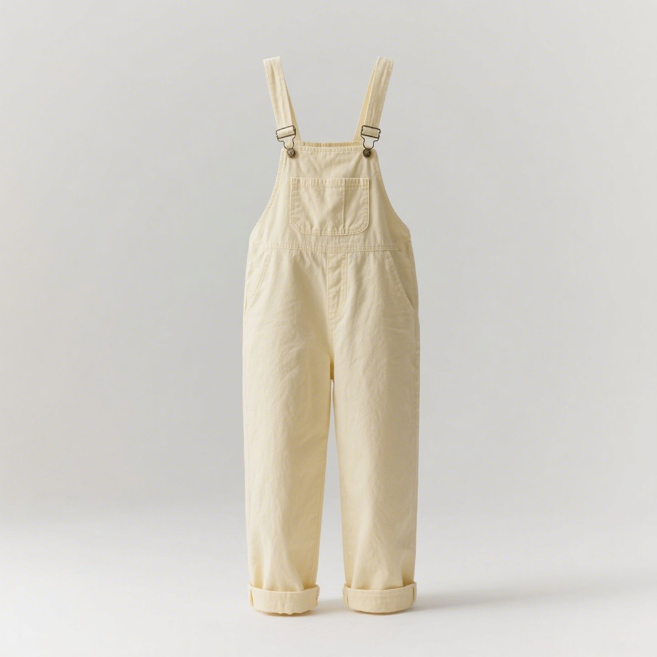 軽量コットンオーバーオールの全体写真
