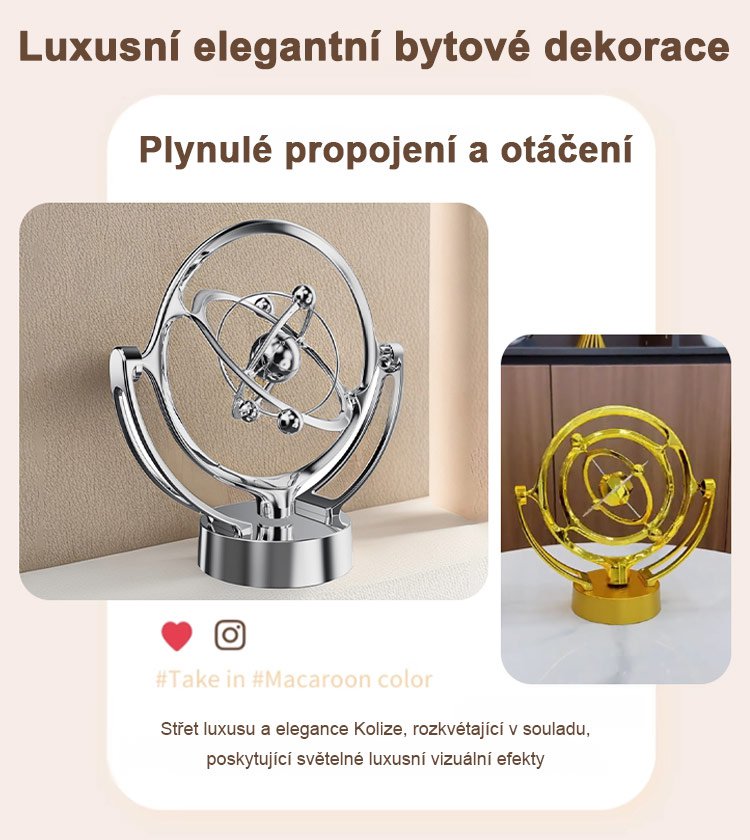 Země věčný pohyb planetárium orbitální dekorace.