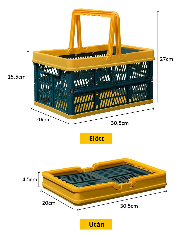 Helytakarékos tároló megoldás otthonra