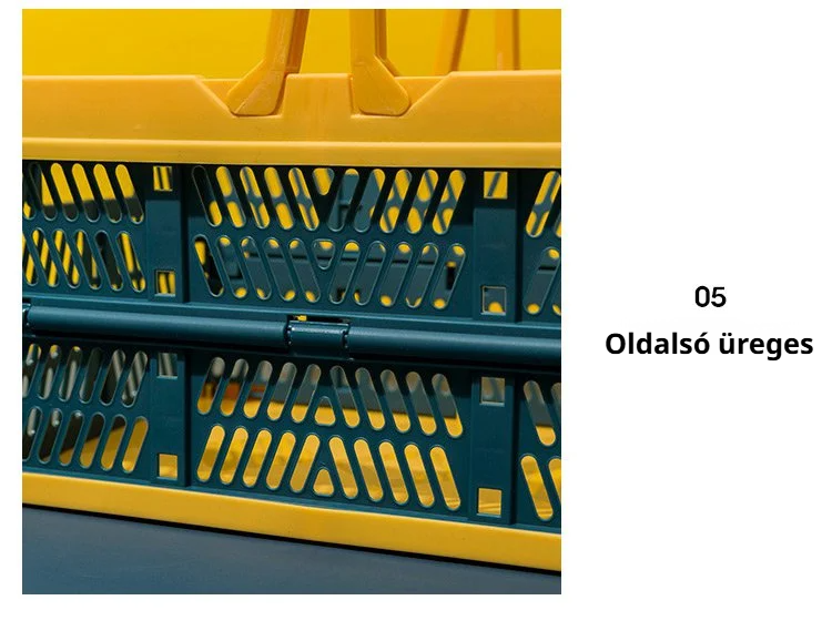 Összecsukható kosár zöldségek és gyümölcsök tárolásához