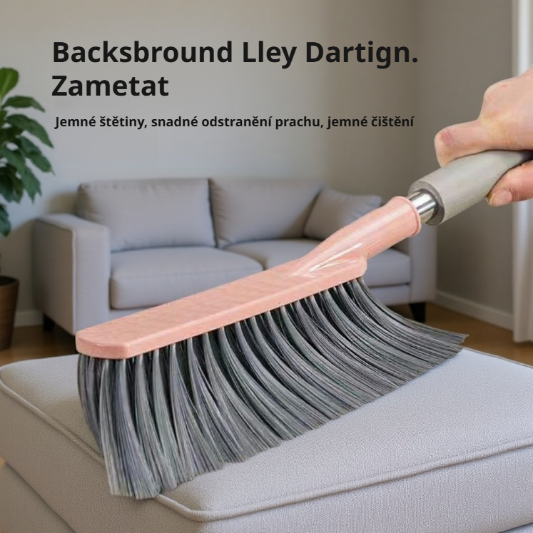  Smeták na čištění postele s dlouhou rukojetí