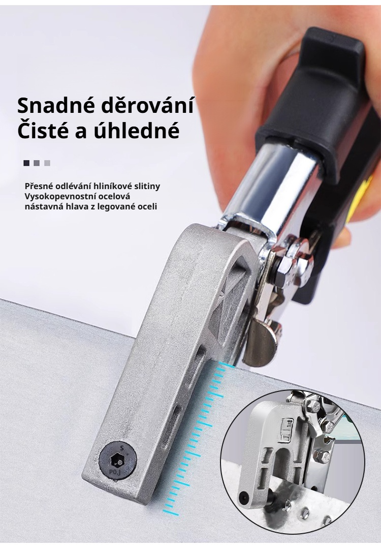 Kleště na profily GK s robustní konstrukcí