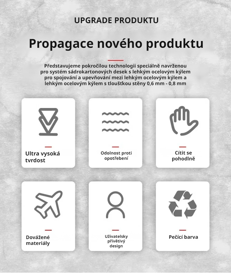 Profesionální kleště pro spojování ocelových profilů