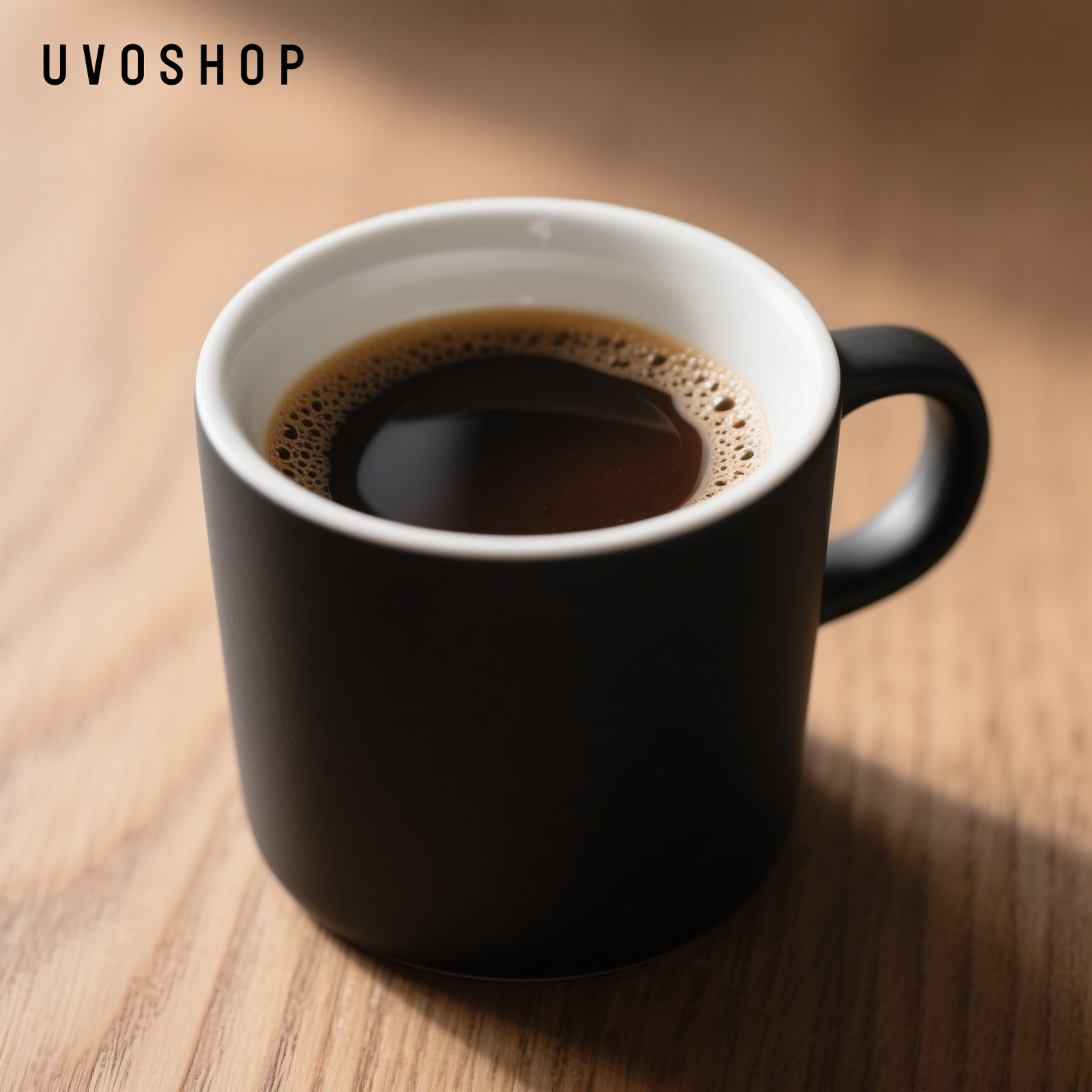 Taza de café preparada con Smooth 100 Rush