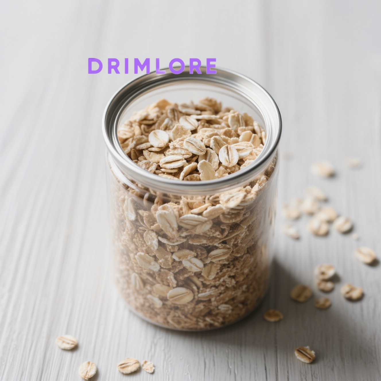 ข้าวโอ๊ตธรรมดาปรุงสำเร็จรูป เทน้ำร้อนลงในถ้วย