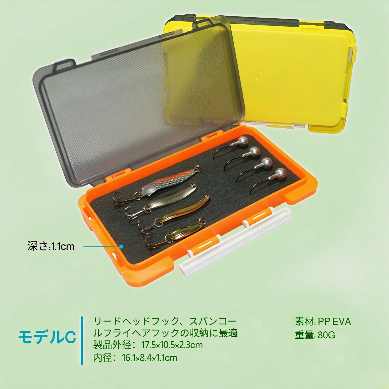 多機能フィッシングアクセサリーボックス ルアーケース ツール収納ボックス