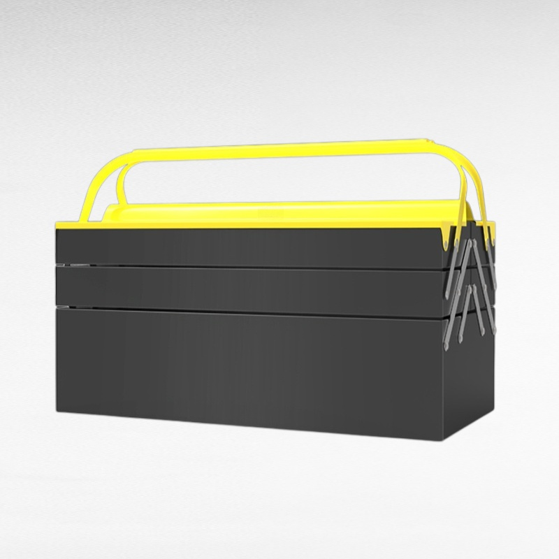 ポータブル折りたたみ式ハードウェアツールボックス