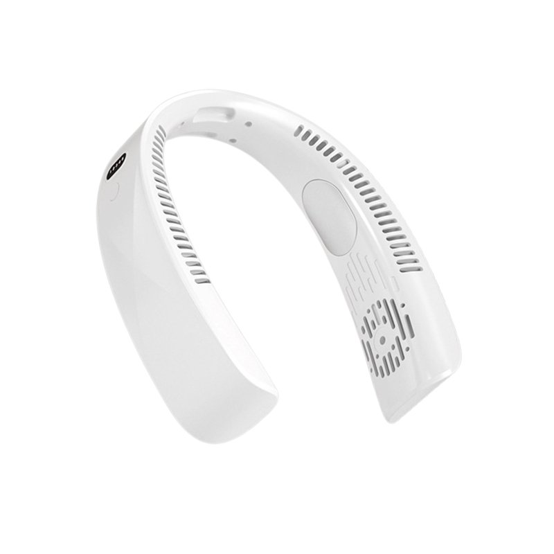 Portable neck fan for lazy people