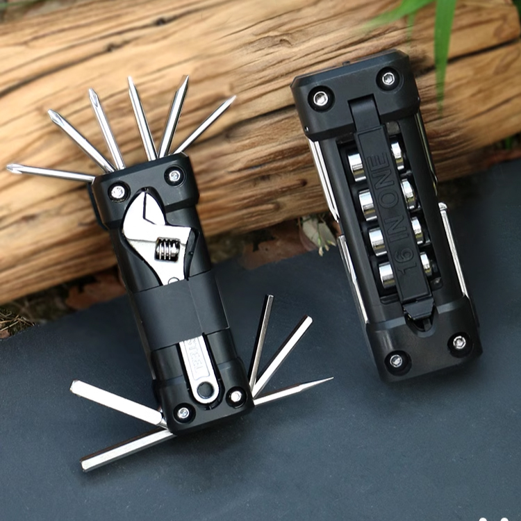 携帯用レンチセット 組合せ用具の多機能の自転車のモーターバイクの屋外のキャンプ用具セット