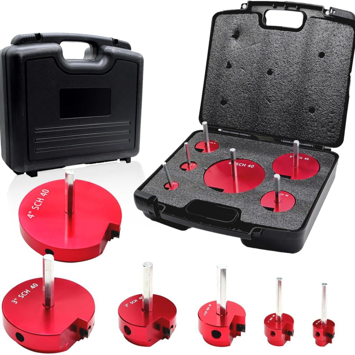 パイプのバリ取りに最適なチューブリーマーの先端部