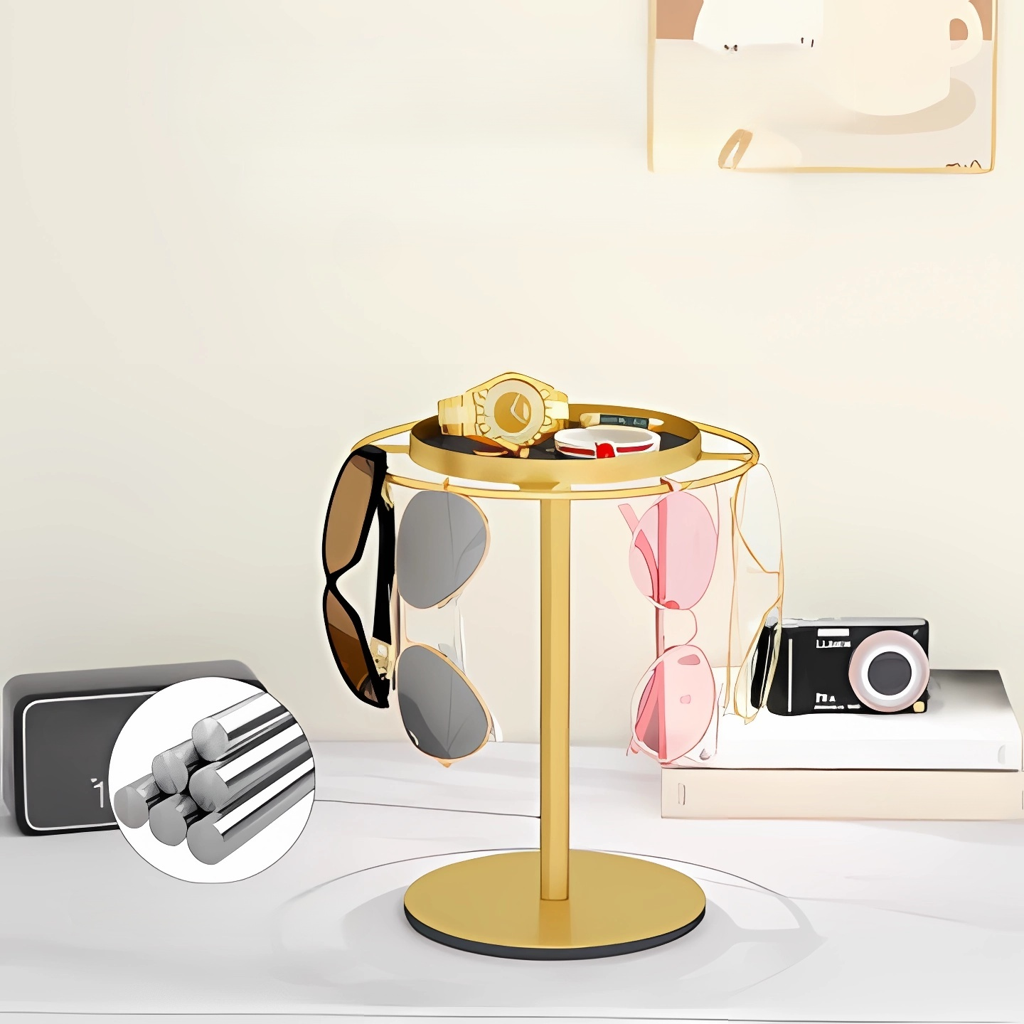 안경 수납 선반