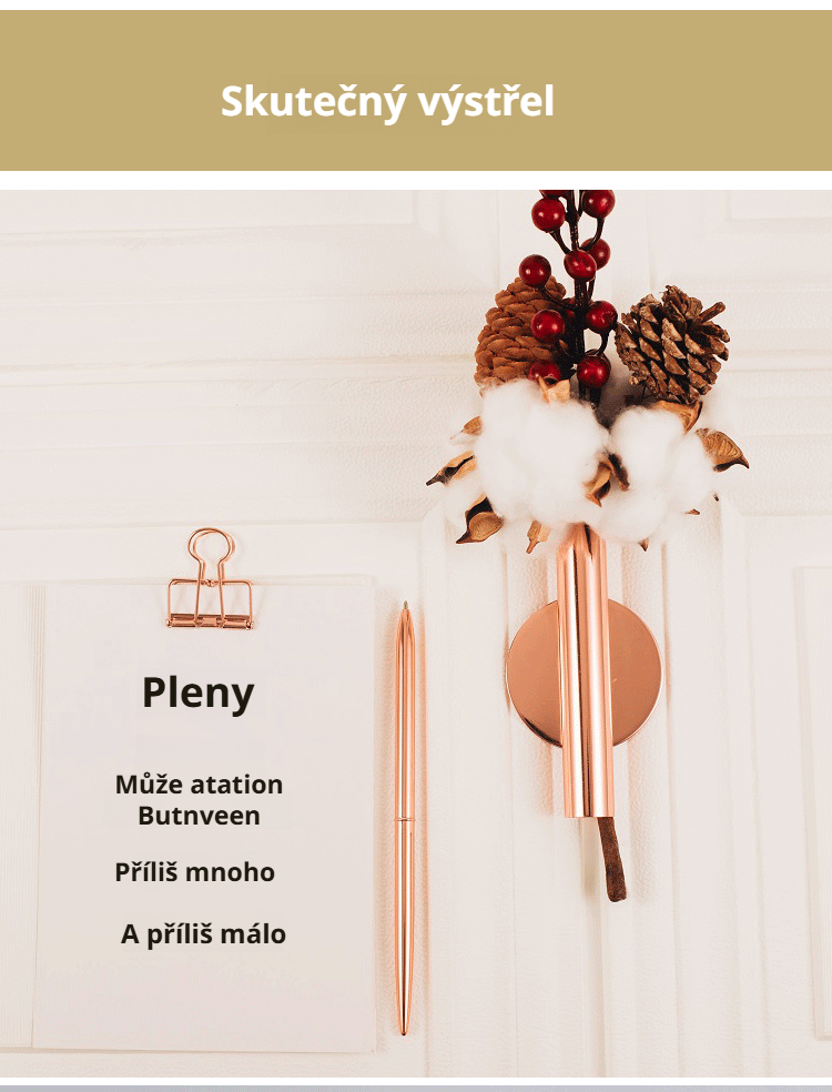 Nástěnná výzdoba z přírodních materiálů