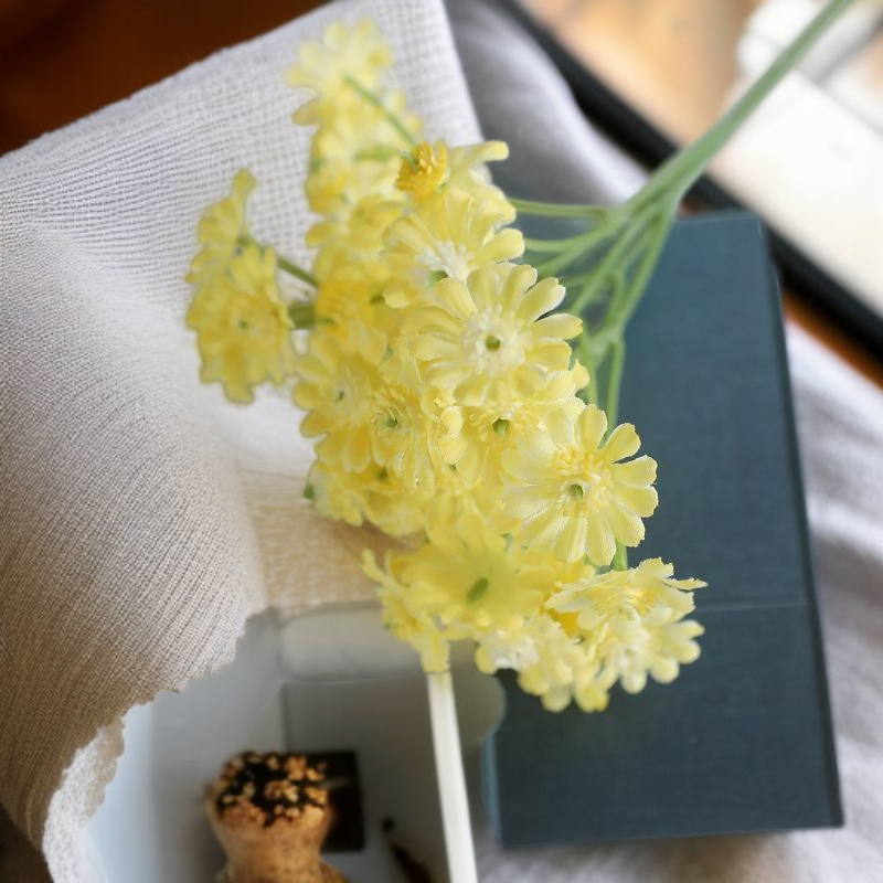 Simulace kytice divokých chryzantém