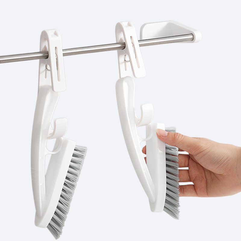 가정용 욕실 사각지대 없는 굵은 털 틈새 청소 브러시