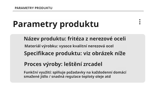 Fritéza Tempura s vysokým výkonem