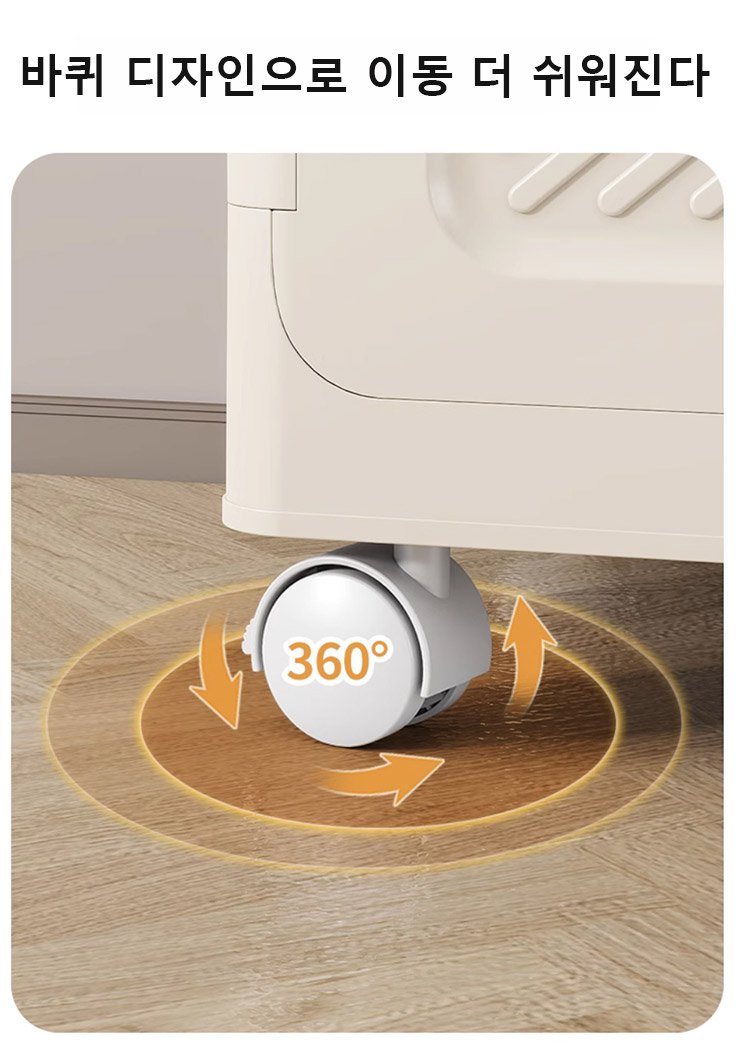 깔끔하게 정돈된 옷장과 수납함 비교