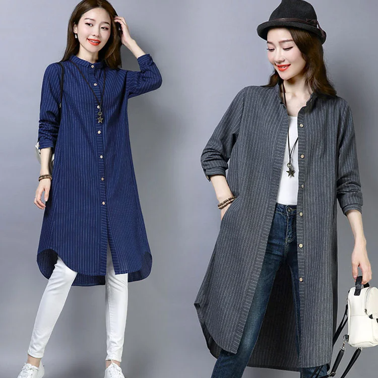 【綿麻ロングシャツ】オシャレとUVガートを両立　通気性抜群、着回し力MAX