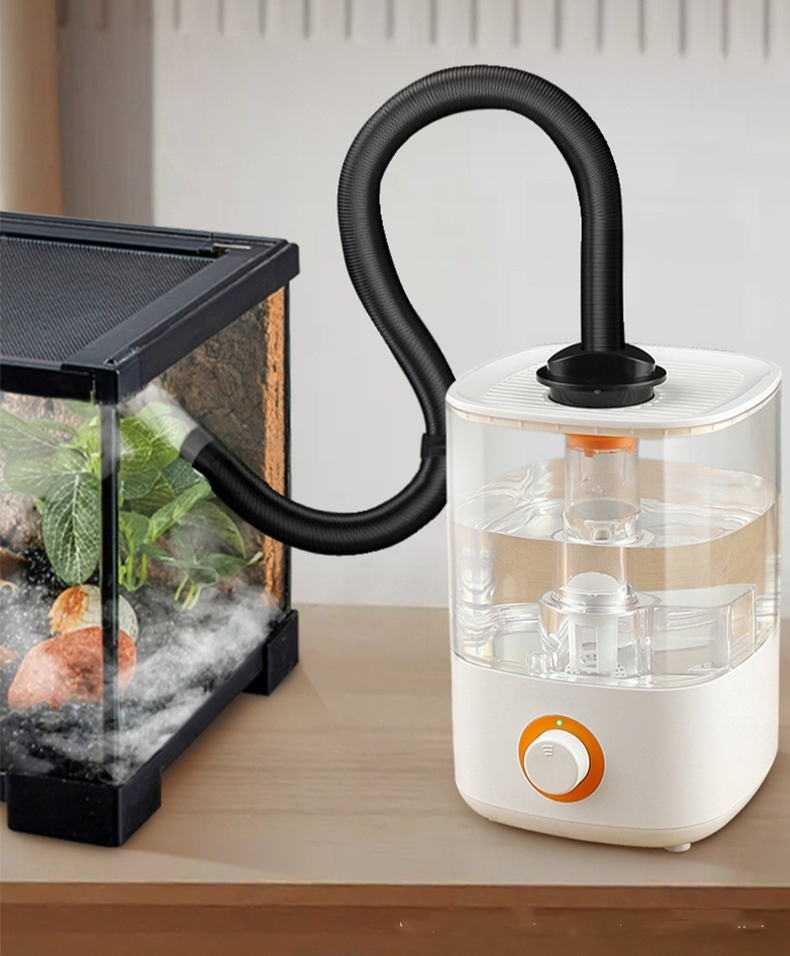 湿度管理に便利な爬虫類用加湿器