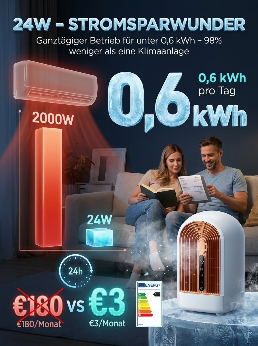 Tisch-Zirkulationsventilator mit Sprühfunktion