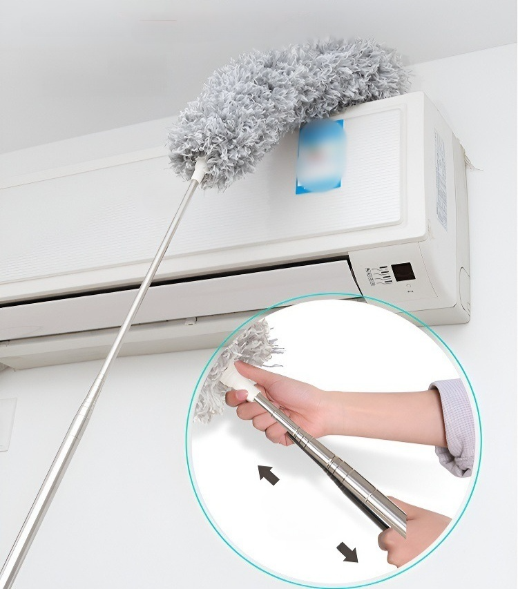 【Łatwe usuwanie kurzu】 Wielofunkcyjna, wysuwana szczotka do kurzu