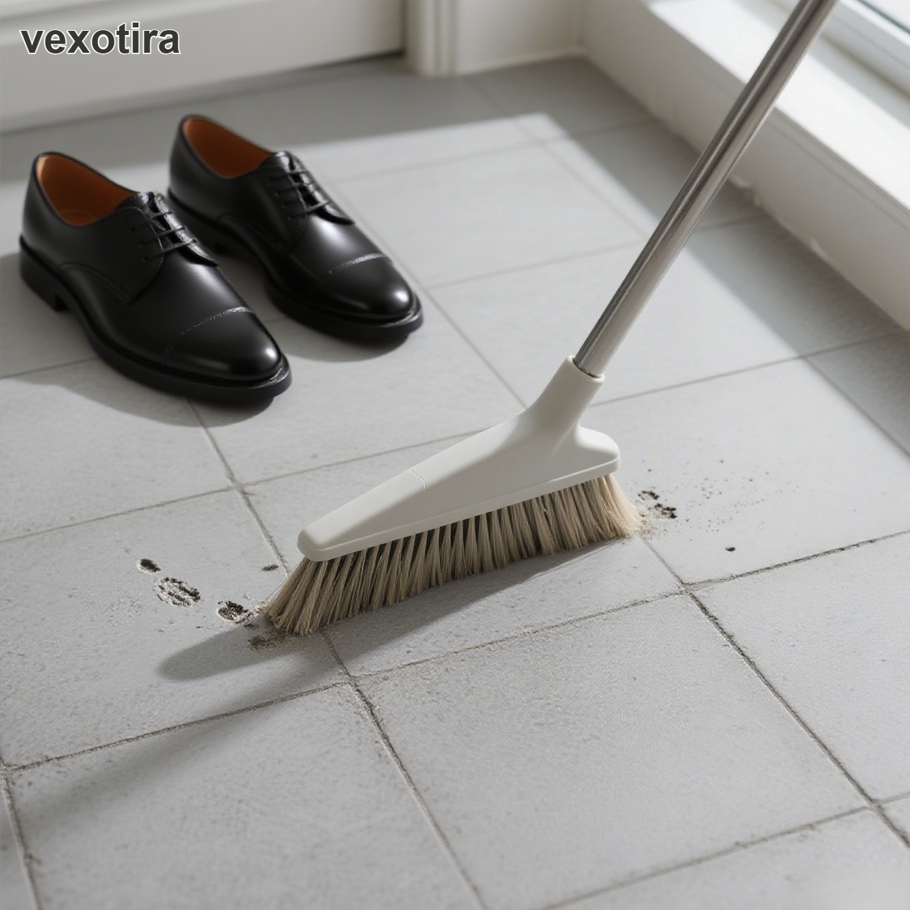 Artefakt z podlahy - magické koště