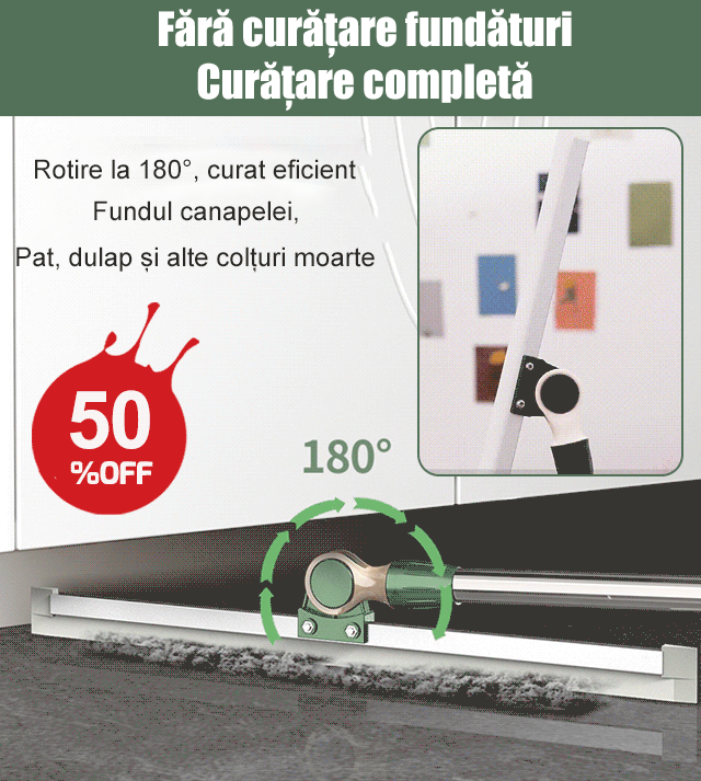 Mătură magică pentru pardoseli