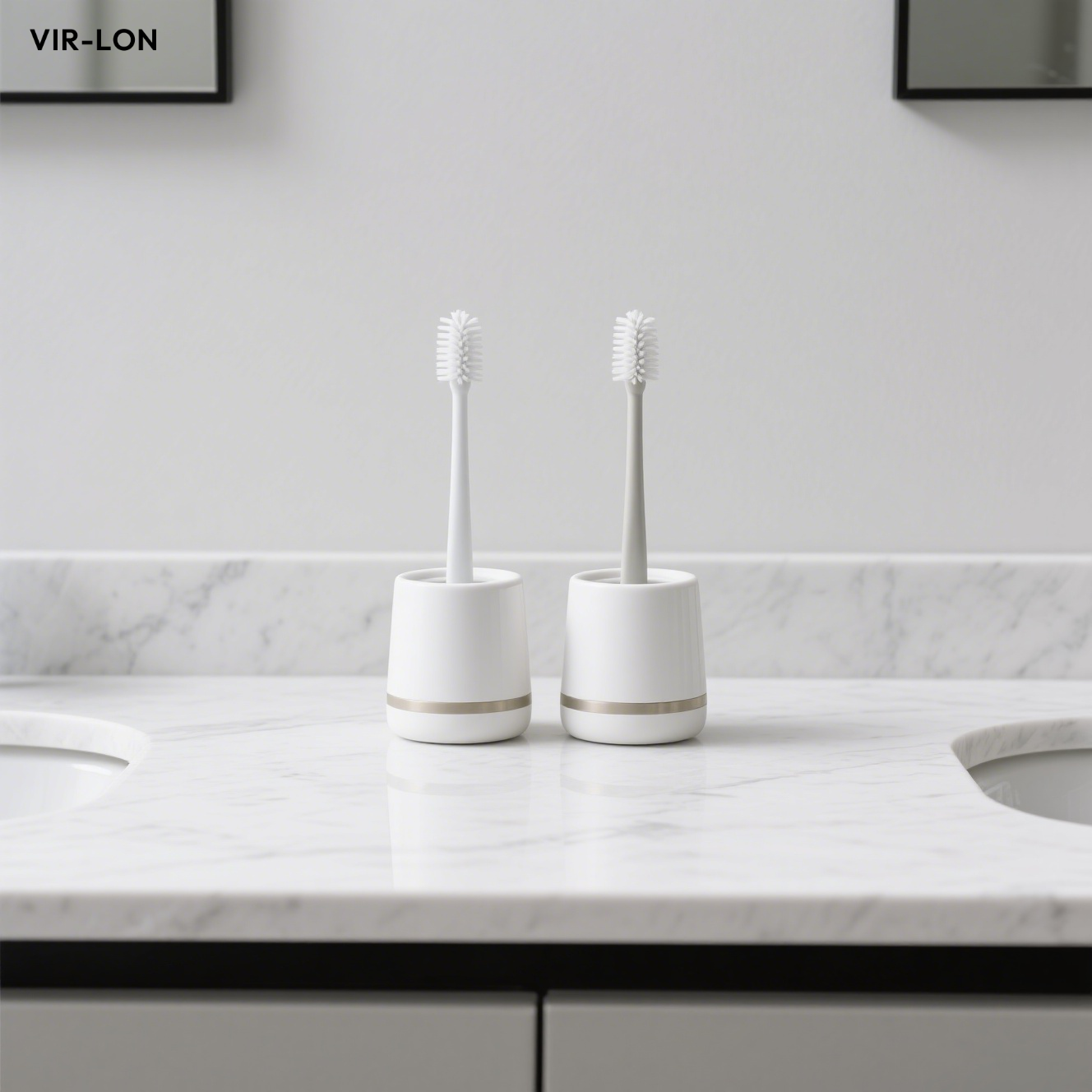 Haushalts-Toilettenbürste ohne toten Winkel – Moderne WC-Bürste